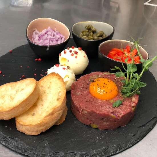 Beefsteak tartare