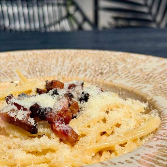 Spaghette carbonara