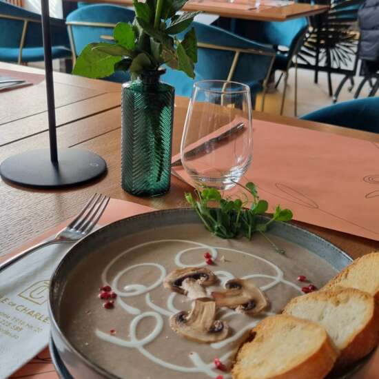 Supa cremă de ciuperci