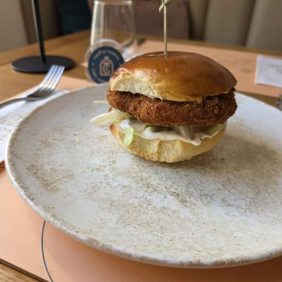 Promo burger de pui